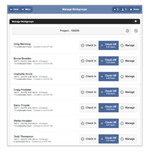 Schedule teams rather than individuals with TimeTrak's service coordination features