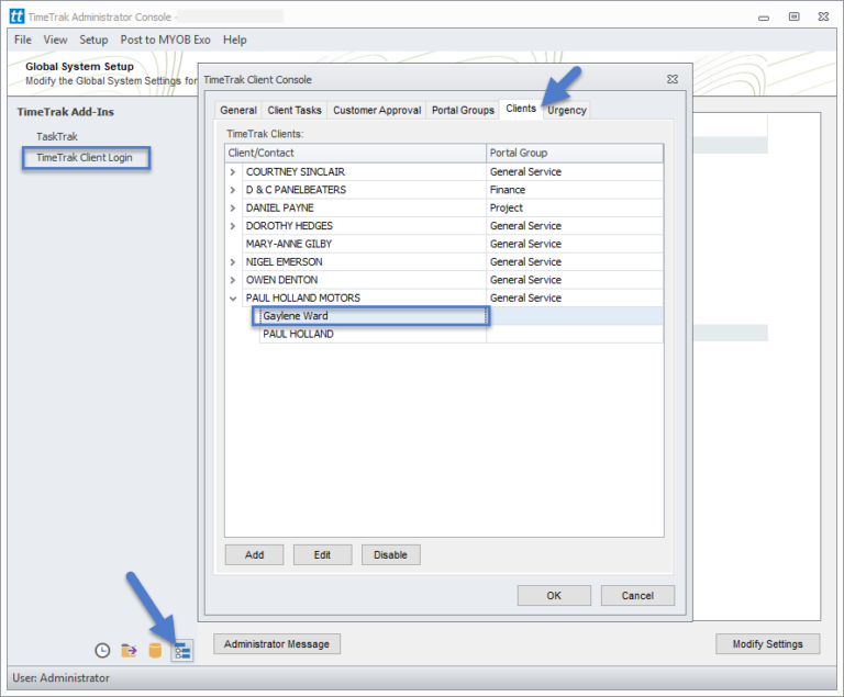 How To Change Client Portal Login ID Job Project Management 