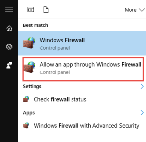 Allow an app through Windows Firewall | MSDTC Settings in TimeTrak