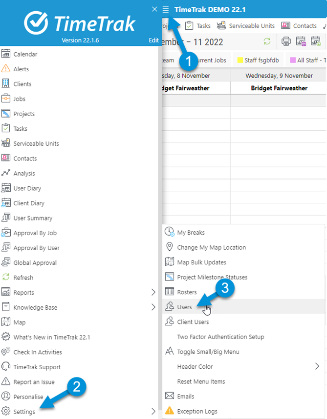 Updating User s Login Id s In TimeTrak Job Project Management 